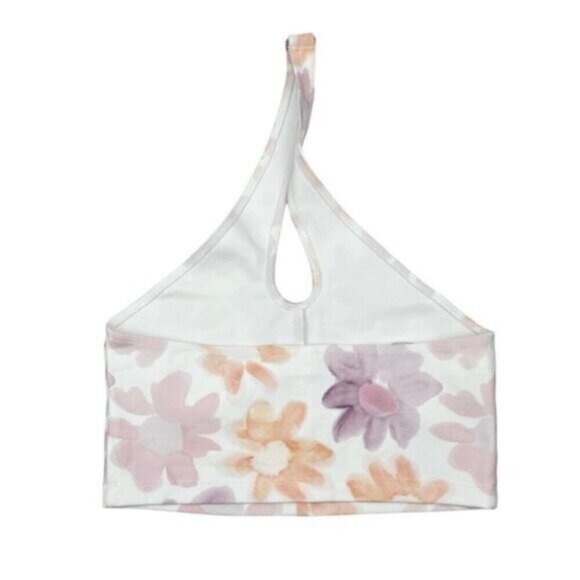 Aritzia Sunday Best Amie Twisted Halter Crop Ponte Tank Size Small - Picture 4 of 6